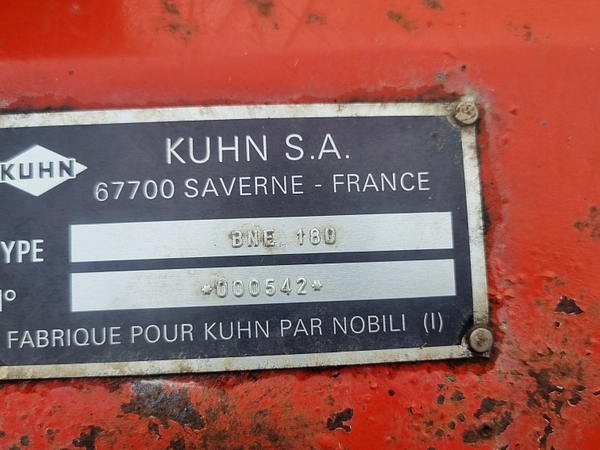 Chris Atkin & Son Ltd - Kuhn BNE180
